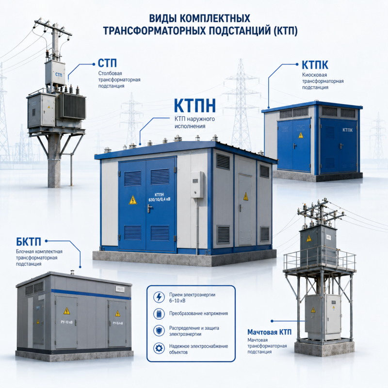 Что такое комплектная трансформаторная подстанция (КТП)